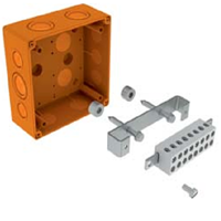 коробка копос внешнего монтажа с сохранением функциональности во время пожара для кабелей связи ksk 125 dpo ksk 175 dpo